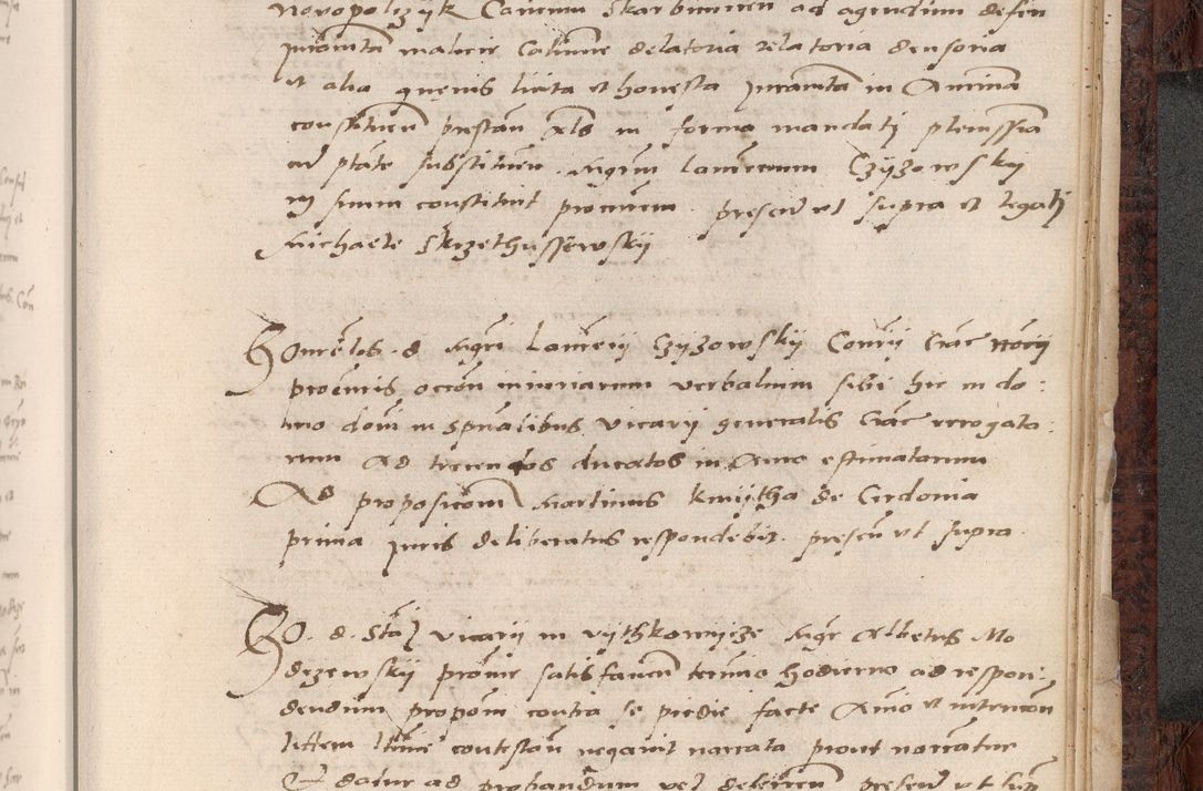 Zdjęcie nr 773 dla obiektu archiwalnego: Acta actorum causar[um sen]tenciarum tam diffinitivarum quam interlocutoriarum et obligacionum coram reverendo domino Benedicto Isdbienski cancellario Gnesnensi, cantore et vicario in spiritualibus generali Craccoviensi ad annum Domini millesimum quingentesimum quadragesimum quartum, cuius indicio est secunda, pontificatus sanctiss[imi] in Christo patris et [domi]ni nostri domini Pauli divina providencia pape tercii feliciter moderni, anno coronancionis eiusdem decimo, continuantur