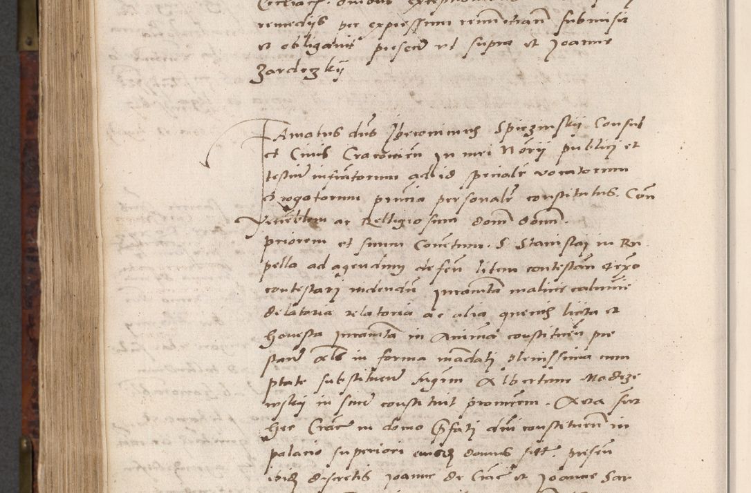 Zdjęcie nr 772 dla obiektu archiwalnego: Acta actorum causar[um sen]tenciarum tam diffinitivarum quam interlocutoriarum et obligacionum coram reverendo domino Benedicto Isdbienski cancellario Gnesnensi, cantore et vicario in spiritualibus generali Craccoviensi ad annum Domini millesimum quingentesimum quadragesimum quartum, cuius indicio est secunda, pontificatus sanctiss[imi] in Christo patris et [domi]ni nostri domini Pauli divina providencia pape tercii feliciter moderni, anno coronancionis eiusdem decimo, continuantur