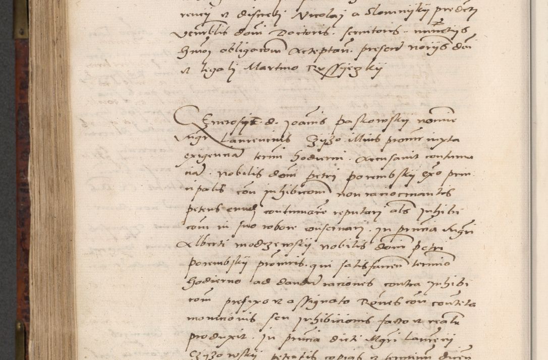 Zdjęcie nr 766 dla obiektu archiwalnego: Acta actorum causar[um sen]tenciarum tam diffinitivarum quam interlocutoriarum et obligacionum coram reverendo domino Benedicto Isdbienski cancellario Gnesnensi, cantore et vicario in spiritualibus generali Craccoviensi ad annum Domini millesimum quingentesimum quadragesimum quartum, cuius indicio est secunda, pontificatus sanctiss[imi] in Christo patris et [domi]ni nostri domini Pauli divina providencia pape tercii feliciter moderni, anno coronancionis eiusdem decimo, continuantur