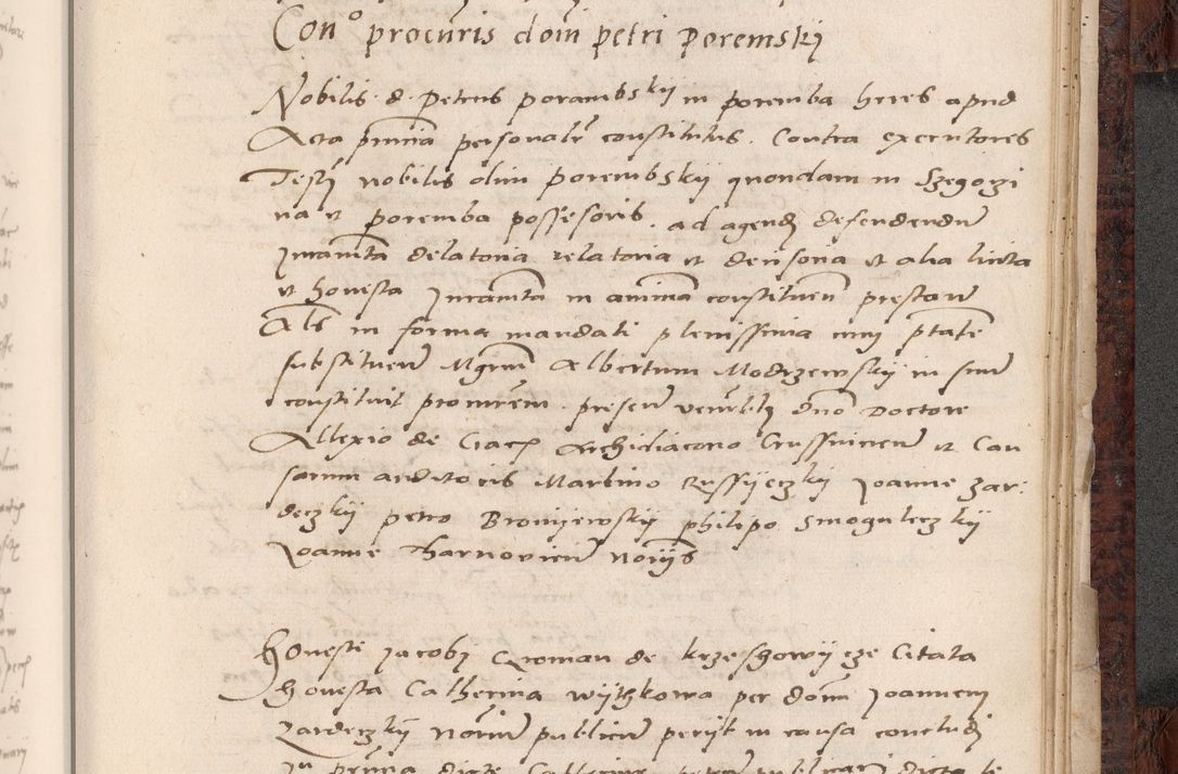 Zdjęcie nr 763 dla obiektu archiwalnego: Acta actorum causar[um sen]tenciarum tam diffinitivarum quam interlocutoriarum et obligacionum coram reverendo domino Benedicto Isdbienski cancellario Gnesnensi, cantore et vicario in spiritualibus generali Craccoviensi ad annum Domini millesimum quingentesimum quadragesimum quartum, cuius indicio est secunda, pontificatus sanctiss[imi] in Christo patris et [domi]ni nostri domini Pauli divina providencia pape tercii feliciter moderni, anno coronancionis eiusdem decimo, continuantur