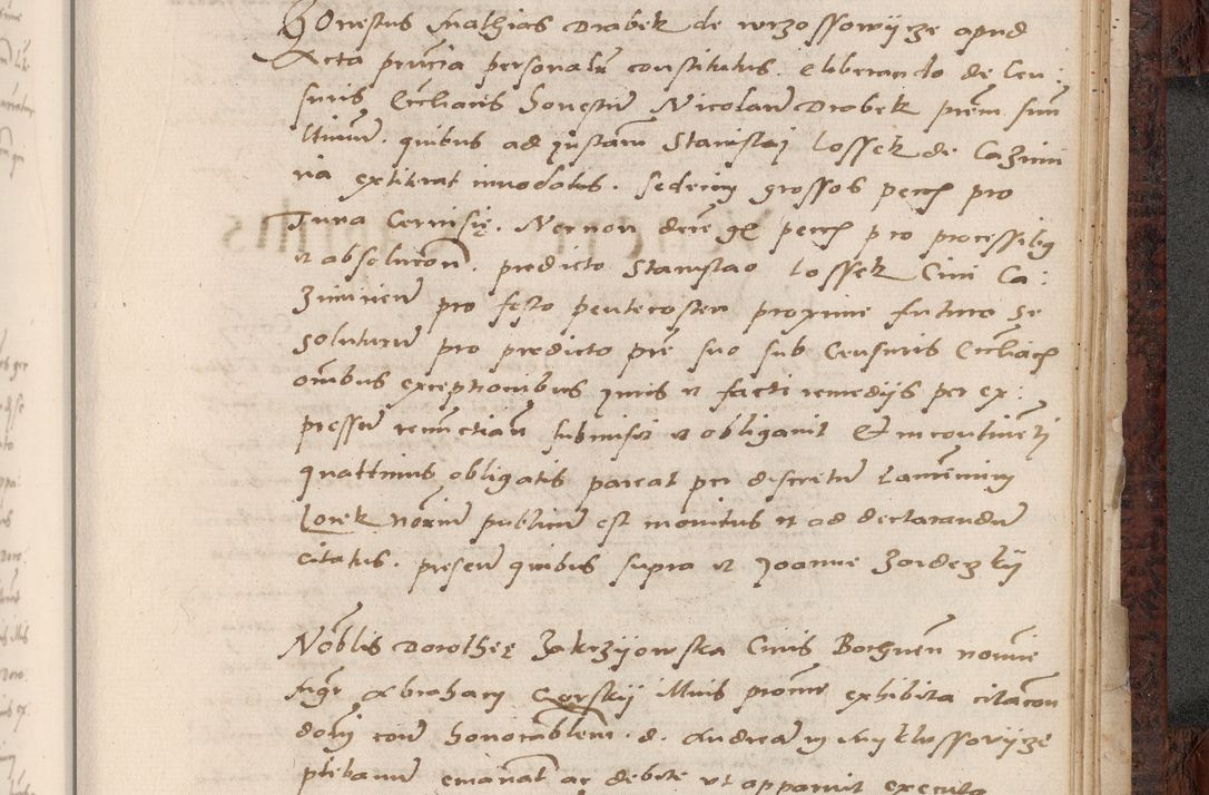 Zdjęcie nr 759 dla obiektu archiwalnego: Acta actorum causar[um sen]tenciarum tam diffinitivarum quam interlocutoriarum et obligacionum coram reverendo domino Benedicto Isdbienski cancellario Gnesnensi, cantore et vicario in spiritualibus generali Craccoviensi ad annum Domini millesimum quingentesimum quadragesimum quartum, cuius indicio est secunda, pontificatus sanctiss[imi] in Christo patris et [domi]ni nostri domini Pauli divina providencia pape tercii feliciter moderni, anno coronancionis eiusdem decimo, continuantur