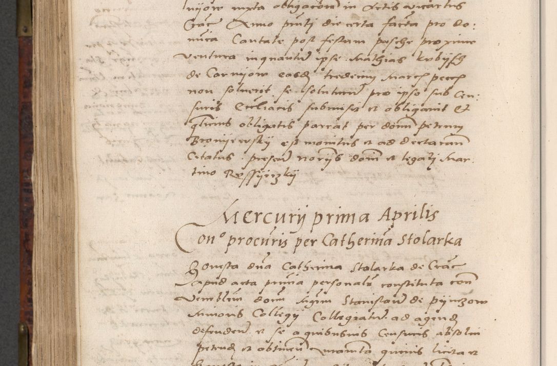 Zdjęcie nr 756 dla obiektu archiwalnego: Acta actorum causar[um sen]tenciarum tam diffinitivarum quam interlocutoriarum et obligacionum coram reverendo domino Benedicto Isdbienski cancellario Gnesnensi, cantore et vicario in spiritualibus generali Craccoviensi ad annum Domini millesimum quingentesimum quadragesimum quartum, cuius indicio est secunda, pontificatus sanctiss[imi] in Christo patris et [domi]ni nostri domini Pauli divina providencia pape tercii feliciter moderni, anno coronancionis eiusdem decimo, continuantur