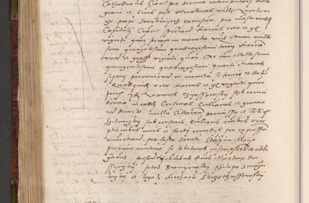 Zdjęcie nr 754 dla obiektu archiwalnego: Acta actorum causar[um sen]tenciarum tam diffinitivarum quam interlocutoriarum et obligacionum coram reverendo domino Benedicto Isdbienski cancellario Gnesnensi, cantore et vicario in spiritualibus generali Craccoviensi ad annum Domini millesimum quingentesimum quadragesimum quartum, cuius indicio est secunda, pontificatus sanctiss[imi] in Christo patris et [domi]ni nostri domini Pauli divina providencia pape tercii feliciter moderni, anno coronancionis eiusdem decimo, continuantur