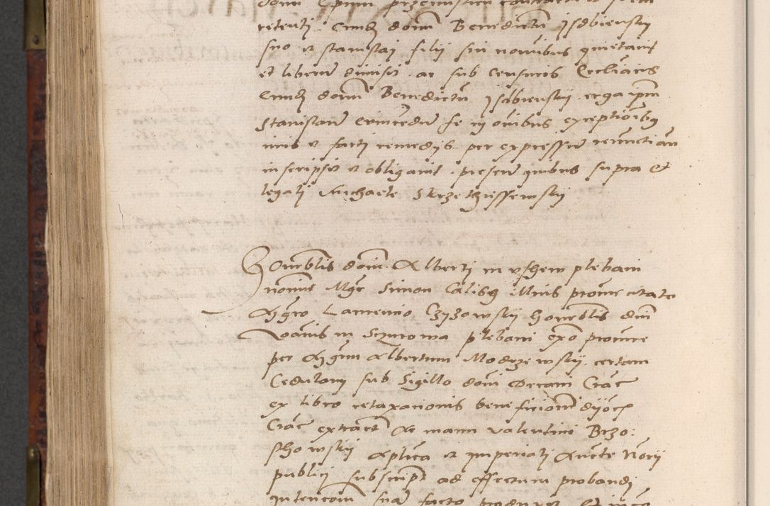 Zdjęcie nr 752 dla obiektu archiwalnego: Acta actorum causar[um sen]tenciarum tam diffinitivarum quam interlocutoriarum et obligacionum coram reverendo domino Benedicto Isdbienski cancellario Gnesnensi, cantore et vicario in spiritualibus generali Craccoviensi ad annum Domini millesimum quingentesimum quadragesimum quartum, cuius indicio est secunda, pontificatus sanctiss[imi] in Christo patris et [domi]ni nostri domini Pauli divina providencia pape tercii feliciter moderni, anno coronancionis eiusdem decimo, continuantur