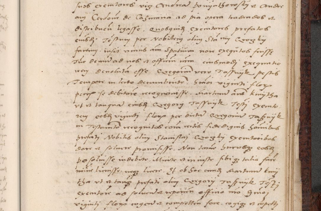 Zdjęcie nr 747 dla obiektu archiwalnego: Acta actorum causar[um sen]tenciarum tam diffinitivarum quam interlocutoriarum et obligacionum coram reverendo domino Benedicto Isdbienski cancellario Gnesnensi, cantore et vicario in spiritualibus generali Craccoviensi ad annum Domini millesimum quingentesimum quadragesimum quartum, cuius indicio est secunda, pontificatus sanctiss[imi] in Christo patris et [domi]ni nostri domini Pauli divina providencia pape tercii feliciter moderni, anno coronancionis eiusdem decimo, continuantur