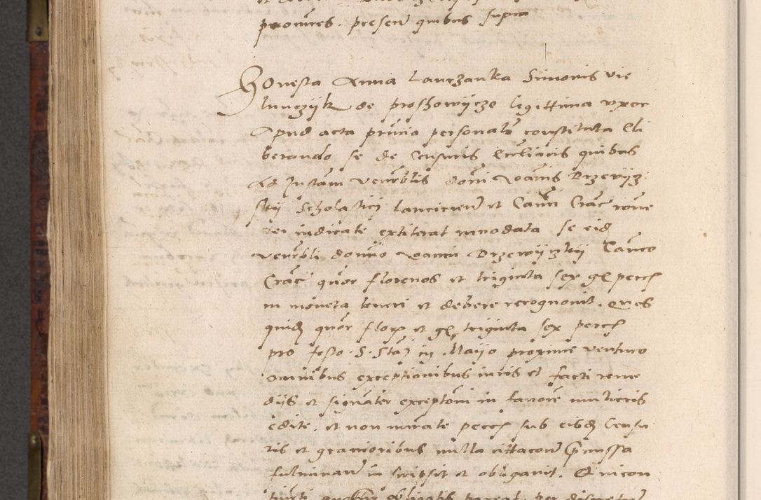 Zdjęcie nr 744 dla obiektu archiwalnego: Acta actorum causar[um sen]tenciarum tam diffinitivarum quam interlocutoriarum et obligacionum coram reverendo domino Benedicto Isdbienski cancellario Gnesnensi, cantore et vicario in spiritualibus generali Craccoviensi ad annum Domini millesimum quingentesimum quadragesimum quartum, cuius indicio est secunda, pontificatus sanctiss[imi] in Christo patris et [domi]ni nostri domini Pauli divina providencia pape tercii feliciter moderni, anno coronancionis eiusdem decimo, continuantur