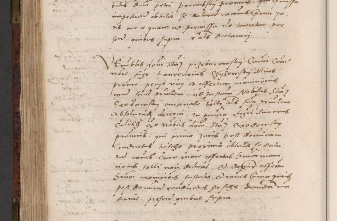Zdjęcie nr 742 dla obiektu archiwalnego: Acta actorum causar[um sen]tenciarum tam diffinitivarum quam interlocutoriarum et obligacionum coram reverendo domino Benedicto Isdbienski cancellario Gnesnensi, cantore et vicario in spiritualibus generali Craccoviensi ad annum Domini millesimum quingentesimum quadragesimum quartum, cuius indicio est secunda, pontificatus sanctiss[imi] in Christo patris et [domi]ni nostri domini Pauli divina providencia pape tercii feliciter moderni, anno coronancionis eiusdem decimo, continuantur