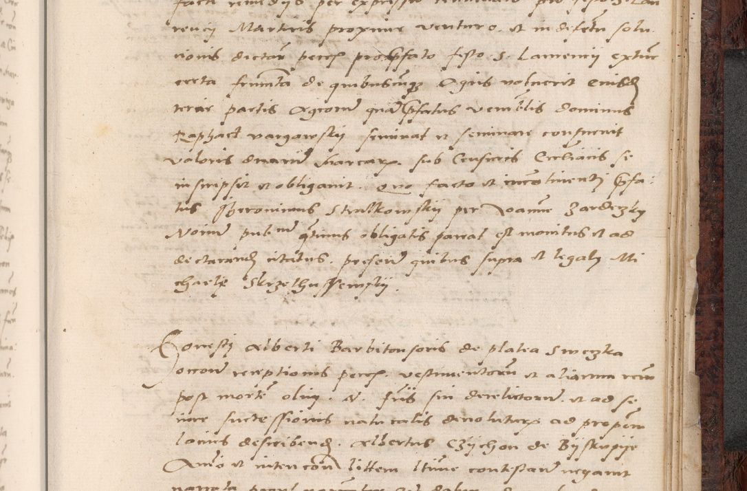 Zdjęcie nr 741 dla obiektu archiwalnego: Acta actorum causar[um sen]tenciarum tam diffinitivarum quam interlocutoriarum et obligacionum coram reverendo domino Benedicto Isdbienski cancellario Gnesnensi, cantore et vicario in spiritualibus generali Craccoviensi ad annum Domini millesimum quingentesimum quadragesimum quartum, cuius indicio est secunda, pontificatus sanctiss[imi] in Christo patris et [domi]ni nostri domini Pauli divina providencia pape tercii feliciter moderni, anno coronancionis eiusdem decimo, continuantur