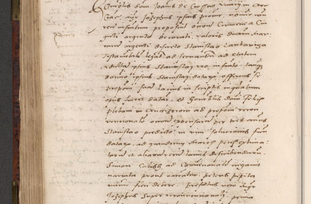 Zdjęcie nr 740 dla obiektu archiwalnego: Acta actorum causar[um sen]tenciarum tam diffinitivarum quam interlocutoriarum et obligacionum coram reverendo domino Benedicto Isdbienski cancellario Gnesnensi, cantore et vicario in spiritualibus generali Craccoviensi ad annum Domini millesimum quingentesimum quadragesimum quartum, cuius indicio est secunda, pontificatus sanctiss[imi] in Christo patris et [domi]ni nostri domini Pauli divina providencia pape tercii feliciter moderni, anno coronancionis eiusdem decimo, continuantur