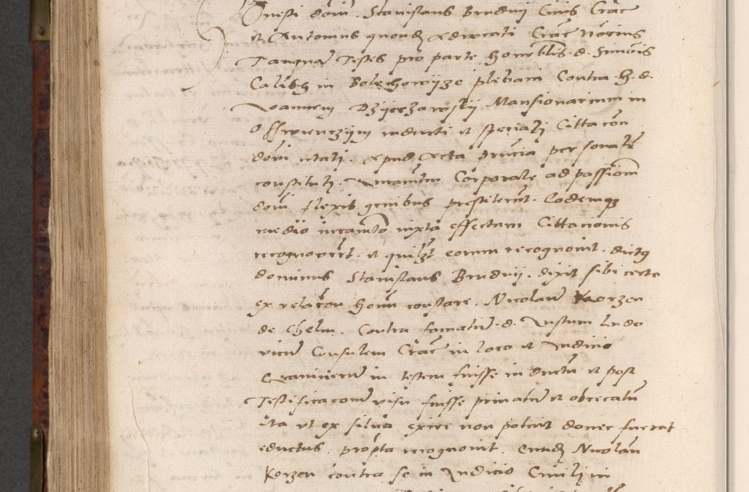 Zdjęcie nr 738 dla obiektu archiwalnego: Acta actorum causar[um sen]tenciarum tam diffinitivarum quam interlocutoriarum et obligacionum coram reverendo domino Benedicto Isdbienski cancellario Gnesnensi, cantore et vicario in spiritualibus generali Craccoviensi ad annum Domini millesimum quingentesimum quadragesimum quartum, cuius indicio est secunda, pontificatus sanctiss[imi] in Christo patris et [domi]ni nostri domini Pauli divina providencia pape tercii feliciter moderni, anno coronancionis eiusdem decimo, continuantur