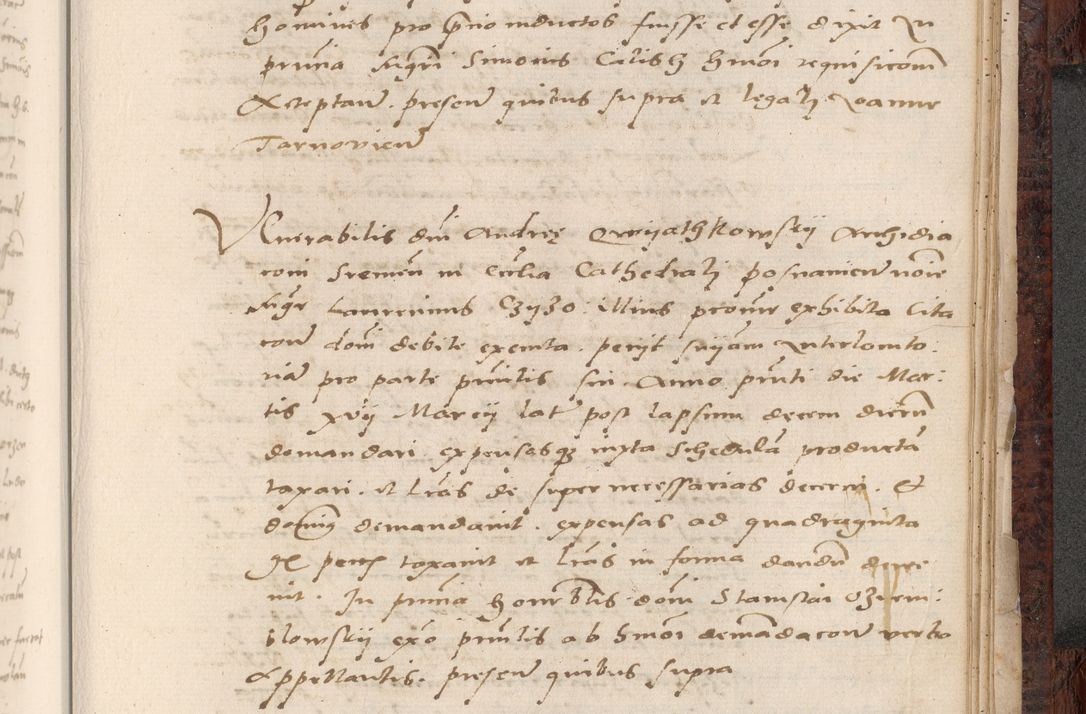 Zdjęcie nr 739 dla obiektu archiwalnego: Acta actorum causar[um sen]tenciarum tam diffinitivarum quam interlocutoriarum et obligacionum coram reverendo domino Benedicto Isdbienski cancellario Gnesnensi, cantore et vicario in spiritualibus generali Craccoviensi ad annum Domini millesimum quingentesimum quadragesimum quartum, cuius indicio est secunda, pontificatus sanctiss[imi] in Christo patris et [domi]ni nostri domini Pauli divina providencia pape tercii feliciter moderni, anno coronancionis eiusdem decimo, continuantur