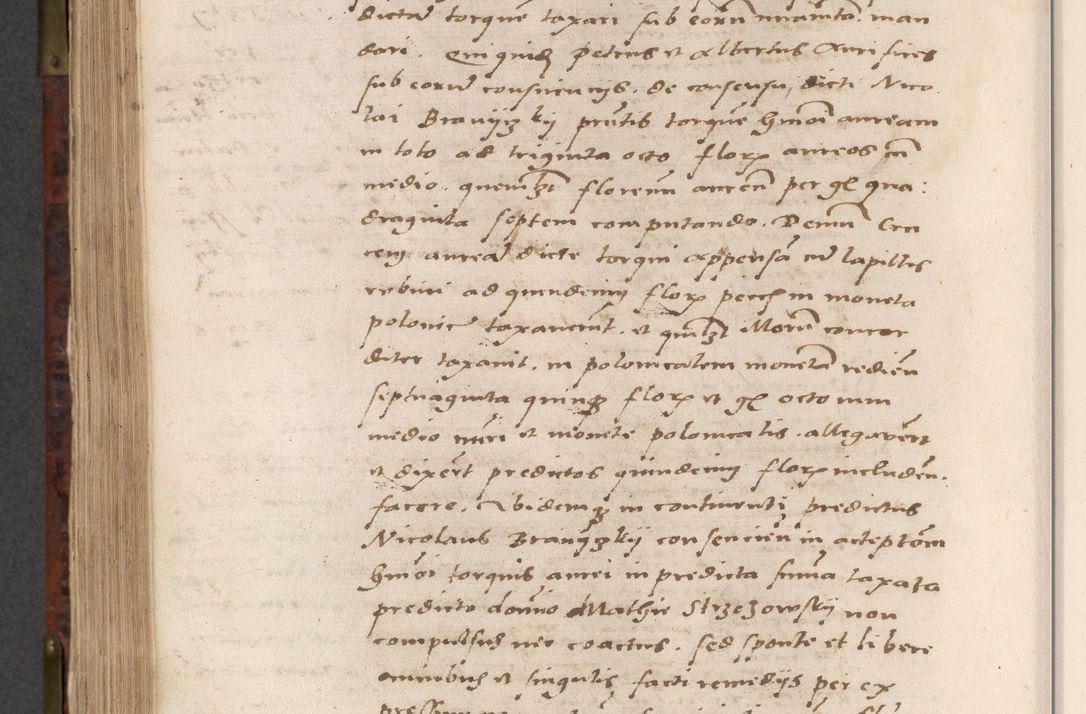 Zdjęcie nr 736 dla obiektu archiwalnego: Acta actorum causar[um sen]tenciarum tam diffinitivarum quam interlocutoriarum et obligacionum coram reverendo domino Benedicto Isdbienski cancellario Gnesnensi, cantore et vicario in spiritualibus generali Craccoviensi ad annum Domini millesimum quingentesimum quadragesimum quartum, cuius indicio est secunda, pontificatus sanctiss[imi] in Christo patris et [domi]ni nostri domini Pauli divina providencia pape tercii feliciter moderni, anno coronancionis eiusdem decimo, continuantur