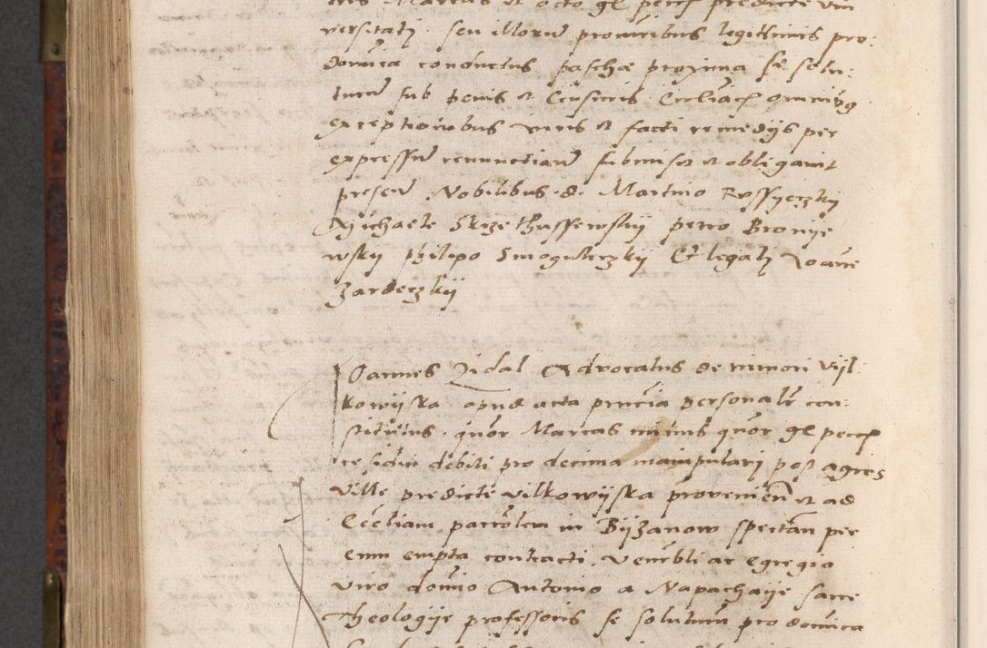 Zdjęcie nr 734 dla obiektu archiwalnego: Acta actorum causar[um sen]tenciarum tam diffinitivarum quam interlocutoriarum et obligacionum coram reverendo domino Benedicto Isdbienski cancellario Gnesnensi, cantore et vicario in spiritualibus generali Craccoviensi ad annum Domini millesimum quingentesimum quadragesimum quartum, cuius indicio est secunda, pontificatus sanctiss[imi] in Christo patris et [domi]ni nostri domini Pauli divina providencia pape tercii feliciter moderni, anno coronancionis eiusdem decimo, continuantur