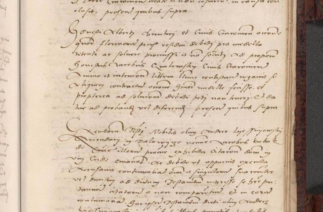 Zdjęcie nr 729 dla obiektu archiwalnego: Acta actorum causar[um sen]tenciarum tam diffinitivarum quam interlocutoriarum et obligacionum coram reverendo domino Benedicto Isdbienski cancellario Gnesnensi, cantore et vicario in spiritualibus generali Craccoviensi ad annum Domini millesimum quingentesimum quadragesimum quartum, cuius indicio est secunda, pontificatus sanctiss[imi] in Christo patris et [domi]ni nostri domini Pauli divina providencia pape tercii feliciter moderni, anno coronancionis eiusdem decimo, continuantur