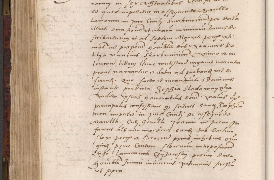 Zdjęcie nr 726 dla obiektu archiwalnego: Acta actorum causar[um sen]tenciarum tam diffinitivarum quam interlocutoriarum et obligacionum coram reverendo domino Benedicto Isdbienski cancellario Gnesnensi, cantore et vicario in spiritualibus generali Craccoviensi ad annum Domini millesimum quingentesimum quadragesimum quartum, cuius indicio est secunda, pontificatus sanctiss[imi] in Christo patris et [domi]ni nostri domini Pauli divina providencia pape tercii feliciter moderni, anno coronancionis eiusdem decimo, continuantur