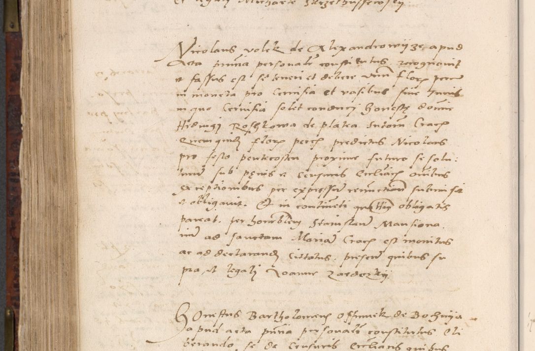 Zdjęcie nr 722 dla obiektu archiwalnego: Acta actorum causar[um sen]tenciarum tam diffinitivarum quam interlocutoriarum et obligacionum coram reverendo domino Benedicto Isdbienski cancellario Gnesnensi, cantore et vicario in spiritualibus generali Craccoviensi ad annum Domini millesimum quingentesimum quadragesimum quartum, cuius indicio est secunda, pontificatus sanctiss[imi] in Christo patris et [domi]ni nostri domini Pauli divina providencia pape tercii feliciter moderni, anno coronancionis eiusdem decimo, continuantur