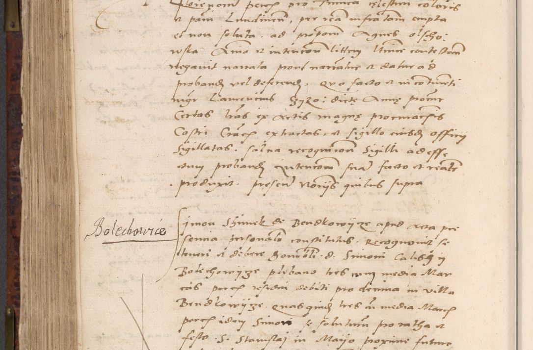 Zdjęcie nr 720 dla obiektu archiwalnego: Acta actorum causar[um sen]tenciarum tam diffinitivarum quam interlocutoriarum et obligacionum coram reverendo domino Benedicto Isdbienski cancellario Gnesnensi, cantore et vicario in spiritualibus generali Craccoviensi ad annum Domini millesimum quingentesimum quadragesimum quartum, cuius indicio est secunda, pontificatus sanctiss[imi] in Christo patris et [domi]ni nostri domini Pauli divina providencia pape tercii feliciter moderni, anno coronancionis eiusdem decimo, continuantur