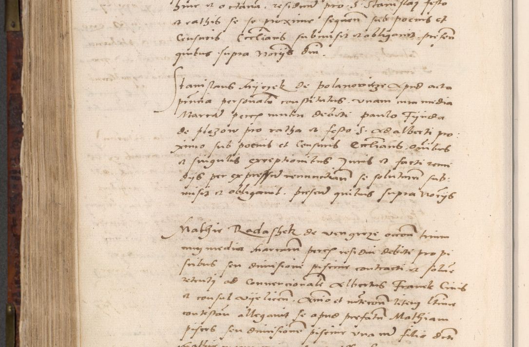 Zdjęcie nr 716 dla obiektu archiwalnego: Acta actorum causar[um sen]tenciarum tam diffinitivarum quam interlocutoriarum et obligacionum coram reverendo domino Benedicto Isdbienski cancellario Gnesnensi, cantore et vicario in spiritualibus generali Craccoviensi ad annum Domini millesimum quingentesimum quadragesimum quartum, cuius indicio est secunda, pontificatus sanctiss[imi] in Christo patris et [domi]ni nostri domini Pauli divina providencia pape tercii feliciter moderni, anno coronancionis eiusdem decimo, continuantur
