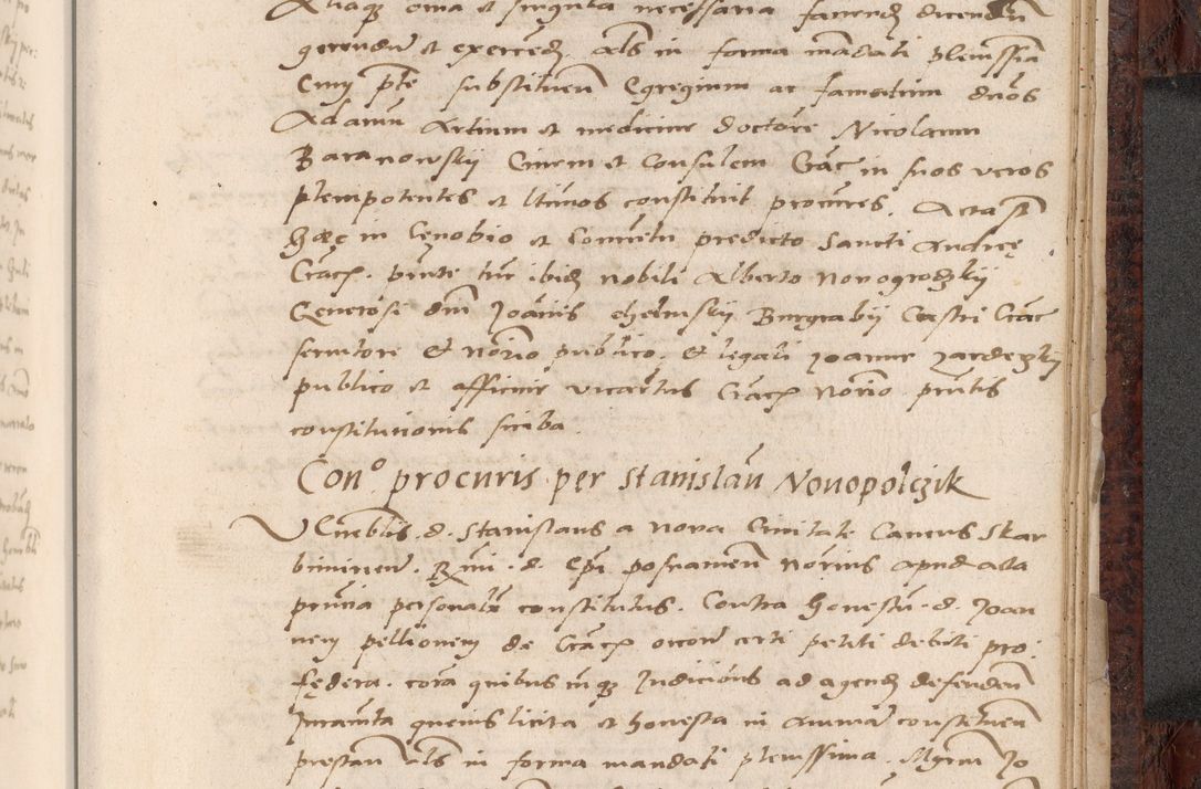 Zdjęcie nr 713 dla obiektu archiwalnego: Acta actorum causar[um sen]tenciarum tam diffinitivarum quam interlocutoriarum et obligacionum coram reverendo domino Benedicto Isdbienski cancellario Gnesnensi, cantore et vicario in spiritualibus generali Craccoviensi ad annum Domini millesimum quingentesimum quadragesimum quartum, cuius indicio est secunda, pontificatus sanctiss[imi] in Christo patris et [domi]ni nostri domini Pauli divina providencia pape tercii feliciter moderni, anno coronancionis eiusdem decimo, continuantur