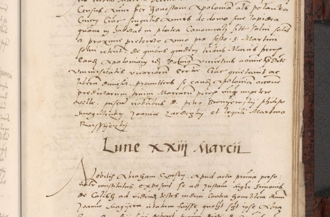 Zdjęcie nr 711 dla obiektu archiwalnego: Acta actorum causar[um sen]tenciarum tam diffinitivarum quam interlocutoriarum et obligacionum coram reverendo domino Benedicto Isdbienski cancellario Gnesnensi, cantore et vicario in spiritualibus generali Craccoviensi ad annum Domini millesimum quingentesimum quadragesimum quartum, cuius indicio est secunda, pontificatus sanctiss[imi] in Christo patris et [domi]ni nostri domini Pauli divina providencia pape tercii feliciter moderni, anno coronancionis eiusdem decimo, continuantur
