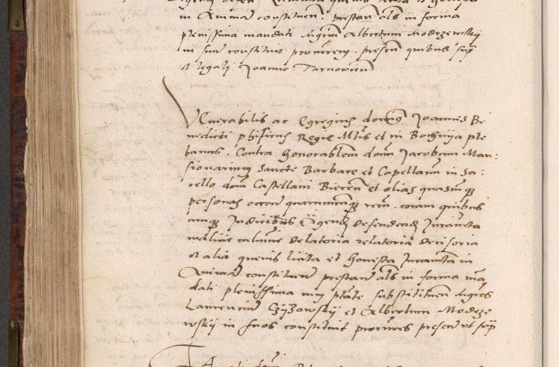 Zdjęcie nr 708 dla obiektu archiwalnego: Acta actorum causar[um sen]tenciarum tam diffinitivarum quam interlocutoriarum et obligacionum coram reverendo domino Benedicto Isdbienski cancellario Gnesnensi, cantore et vicario in spiritualibus generali Craccoviensi ad annum Domini millesimum quingentesimum quadragesimum quartum, cuius indicio est secunda, pontificatus sanctiss[imi] in Christo patris et [domi]ni nostri domini Pauli divina providencia pape tercii feliciter moderni, anno coronancionis eiusdem decimo, continuantur