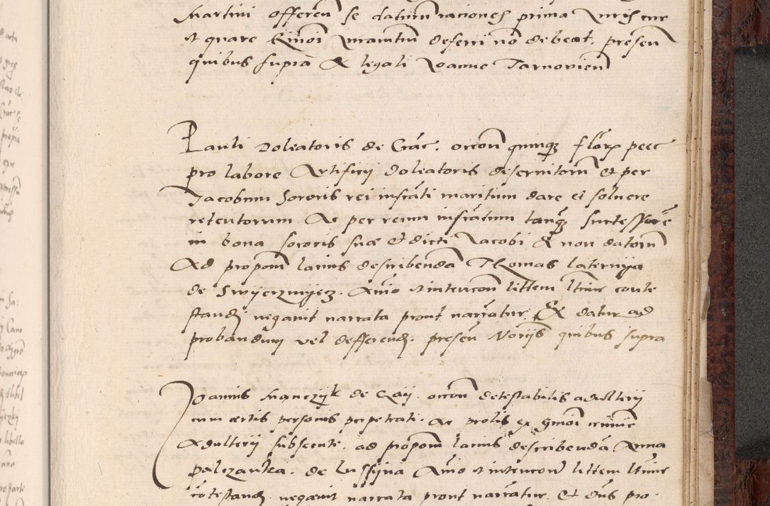 Zdjęcie nr 707 dla obiektu archiwalnego: Acta actorum causar[um sen]tenciarum tam diffinitivarum quam interlocutoriarum et obligacionum coram reverendo domino Benedicto Isdbienski cancellario Gnesnensi, cantore et vicario in spiritualibus generali Craccoviensi ad annum Domini millesimum quingentesimum quadragesimum quartum, cuius indicio est secunda, pontificatus sanctiss[imi] in Christo patris et [domi]ni nostri domini Pauli divina providencia pape tercii feliciter moderni, anno coronancionis eiusdem decimo, continuantur