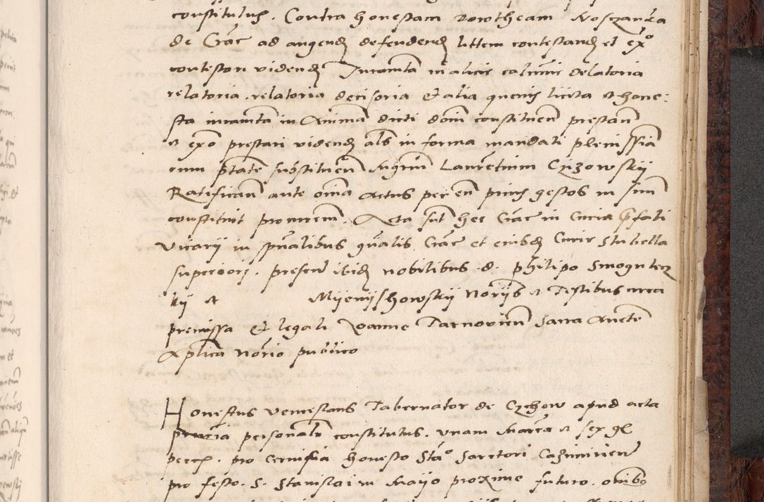 Zdjęcie nr 703 dla obiektu archiwalnego: Acta actorum causar[um sen]tenciarum tam diffinitivarum quam interlocutoriarum et obligacionum coram reverendo domino Benedicto Isdbienski cancellario Gnesnensi, cantore et vicario in spiritualibus generali Craccoviensi ad annum Domini millesimum quingentesimum quadragesimum quartum, cuius indicio est secunda, pontificatus sanctiss[imi] in Christo patris et [domi]ni nostri domini Pauli divina providencia pape tercii feliciter moderni, anno coronancionis eiusdem decimo, continuantur