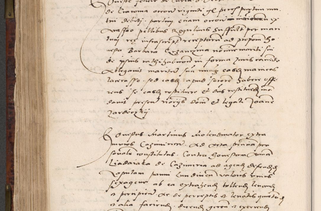 Zdjęcie nr 704 dla obiektu archiwalnego: Acta actorum causar[um sen]tenciarum tam diffinitivarum quam interlocutoriarum et obligacionum coram reverendo domino Benedicto Isdbienski cancellario Gnesnensi, cantore et vicario in spiritualibus generali Craccoviensi ad annum Domini millesimum quingentesimum quadragesimum quartum, cuius indicio est secunda, pontificatus sanctiss[imi] in Christo patris et [domi]ni nostri domini Pauli divina providencia pape tercii feliciter moderni, anno coronancionis eiusdem decimo, continuantur