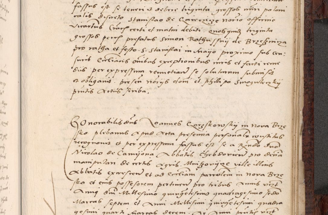 Zdjęcie nr 699 dla obiektu archiwalnego: Acta actorum causar[um sen]tenciarum tam diffinitivarum quam interlocutoriarum et obligacionum coram reverendo domino Benedicto Isdbienski cancellario Gnesnensi, cantore et vicario in spiritualibus generali Craccoviensi ad annum Domini millesimum quingentesimum quadragesimum quartum, cuius indicio est secunda, pontificatus sanctiss[imi] in Christo patris et [domi]ni nostri domini Pauli divina providencia pape tercii feliciter moderni, anno coronancionis eiusdem decimo, continuantur
