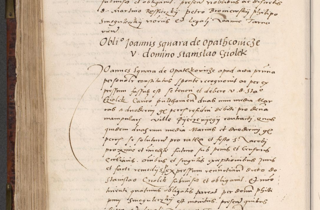 Zdjęcie nr 698 dla obiektu archiwalnego: Acta actorum causar[um sen]tenciarum tam diffinitivarum quam interlocutoriarum et obligacionum coram reverendo domino Benedicto Isdbienski cancellario Gnesnensi, cantore et vicario in spiritualibus generali Craccoviensi ad annum Domini millesimum quingentesimum quadragesimum quartum, cuius indicio est secunda, pontificatus sanctiss[imi] in Christo patris et [domi]ni nostri domini Pauli divina providencia pape tercii feliciter moderni, anno coronancionis eiusdem decimo, continuantur