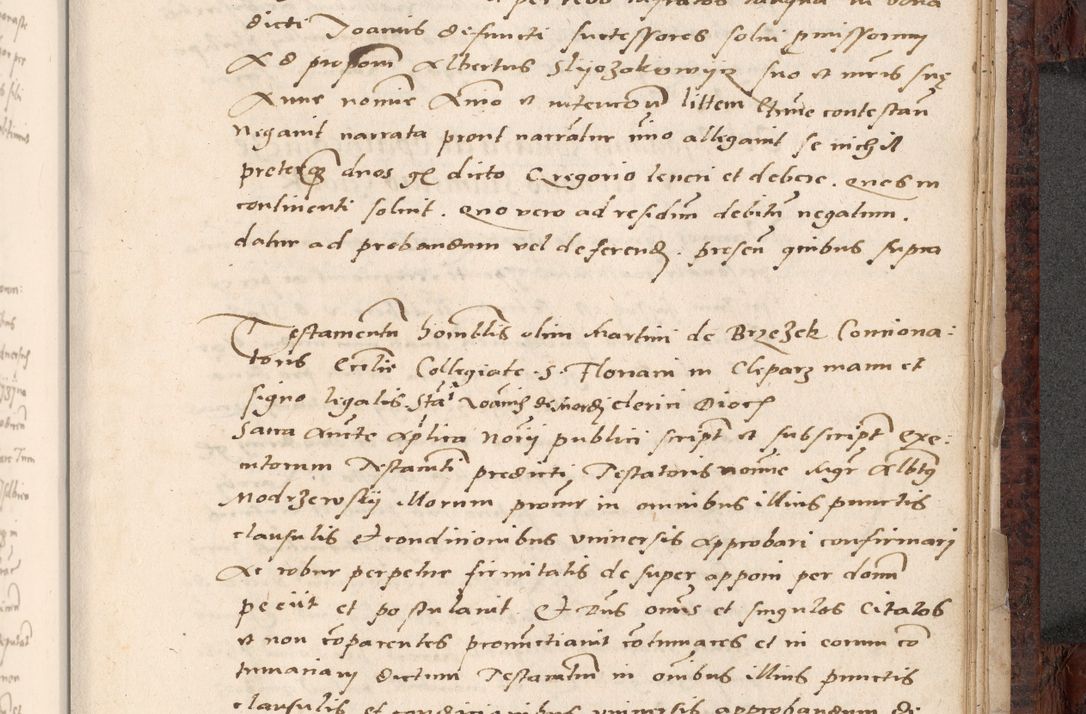 Zdjęcie nr 697 dla obiektu archiwalnego: Acta actorum causar[um sen]tenciarum tam diffinitivarum quam interlocutoriarum et obligacionum coram reverendo domino Benedicto Isdbienski cancellario Gnesnensi, cantore et vicario in spiritualibus generali Craccoviensi ad annum Domini millesimum quingentesimum quadragesimum quartum, cuius indicio est secunda, pontificatus sanctiss[imi] in Christo patris et [domi]ni nostri domini Pauli divina providencia pape tercii feliciter moderni, anno coronancionis eiusdem decimo, continuantur