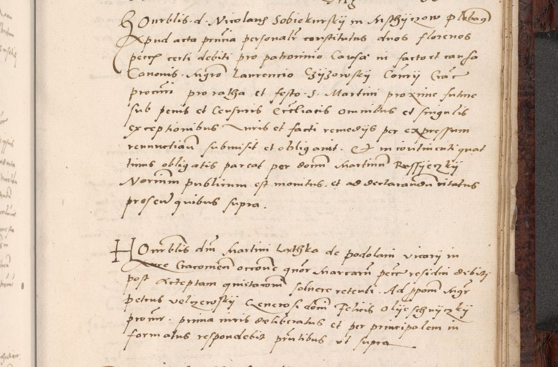 Zdjęcie nr 695 dla obiektu archiwalnego: Acta actorum causar[um sen]tenciarum tam diffinitivarum quam interlocutoriarum et obligacionum coram reverendo domino Benedicto Isdbienski cancellario Gnesnensi, cantore et vicario in spiritualibus generali Craccoviensi ad annum Domini millesimum quingentesimum quadragesimum quartum, cuius indicio est secunda, pontificatus sanctiss[imi] in Christo patris et [domi]ni nostri domini Pauli divina providencia pape tercii feliciter moderni, anno coronancionis eiusdem decimo, continuantur