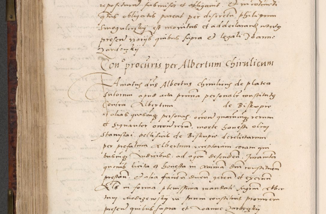 Zdjęcie nr 690 dla obiektu archiwalnego: Acta actorum causar[um sen]tenciarum tam diffinitivarum quam interlocutoriarum et obligacionum coram reverendo domino Benedicto Isdbienski cancellario Gnesnensi, cantore et vicario in spiritualibus generali Craccoviensi ad annum Domini millesimum quingentesimum quadragesimum quartum, cuius indicio est secunda, pontificatus sanctiss[imi] in Christo patris et [domi]ni nostri domini Pauli divina providencia pape tercii feliciter moderni, anno coronancionis eiusdem decimo, continuantur
