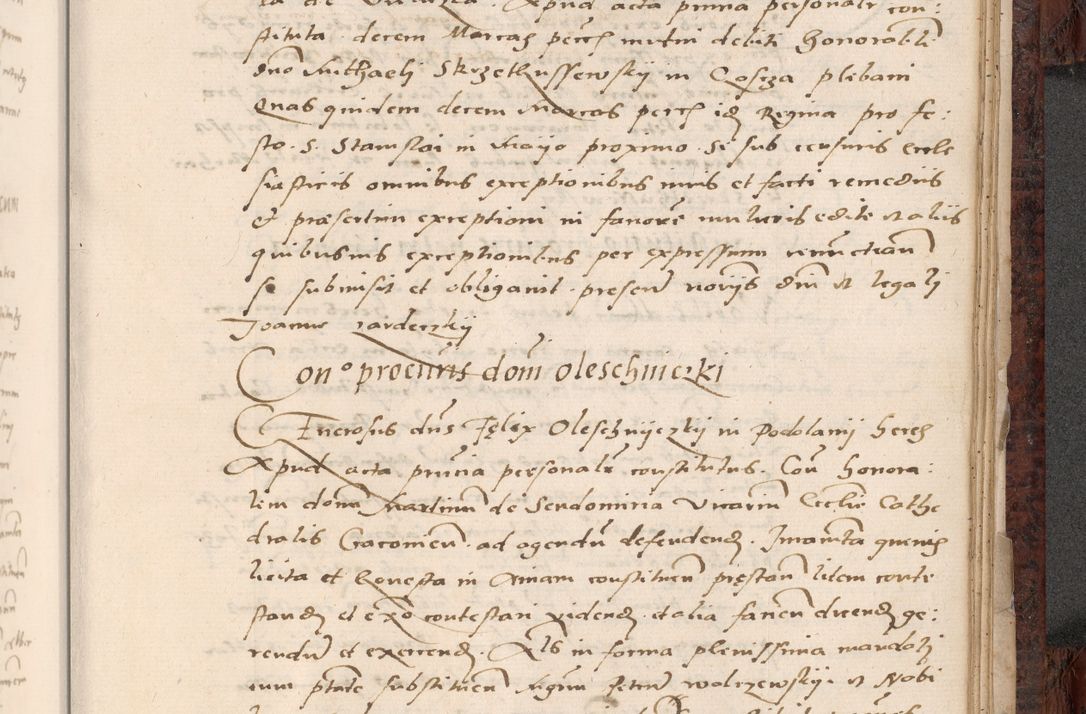 Zdjęcie nr 691 dla obiektu archiwalnego: Acta actorum causar[um sen]tenciarum tam diffinitivarum quam interlocutoriarum et obligacionum coram reverendo domino Benedicto Isdbienski cancellario Gnesnensi, cantore et vicario in spiritualibus generali Craccoviensi ad annum Domini millesimum quingentesimum quadragesimum quartum, cuius indicio est secunda, pontificatus sanctiss[imi] in Christo patris et [domi]ni nostri domini Pauli divina providencia pape tercii feliciter moderni, anno coronancionis eiusdem decimo, continuantur
