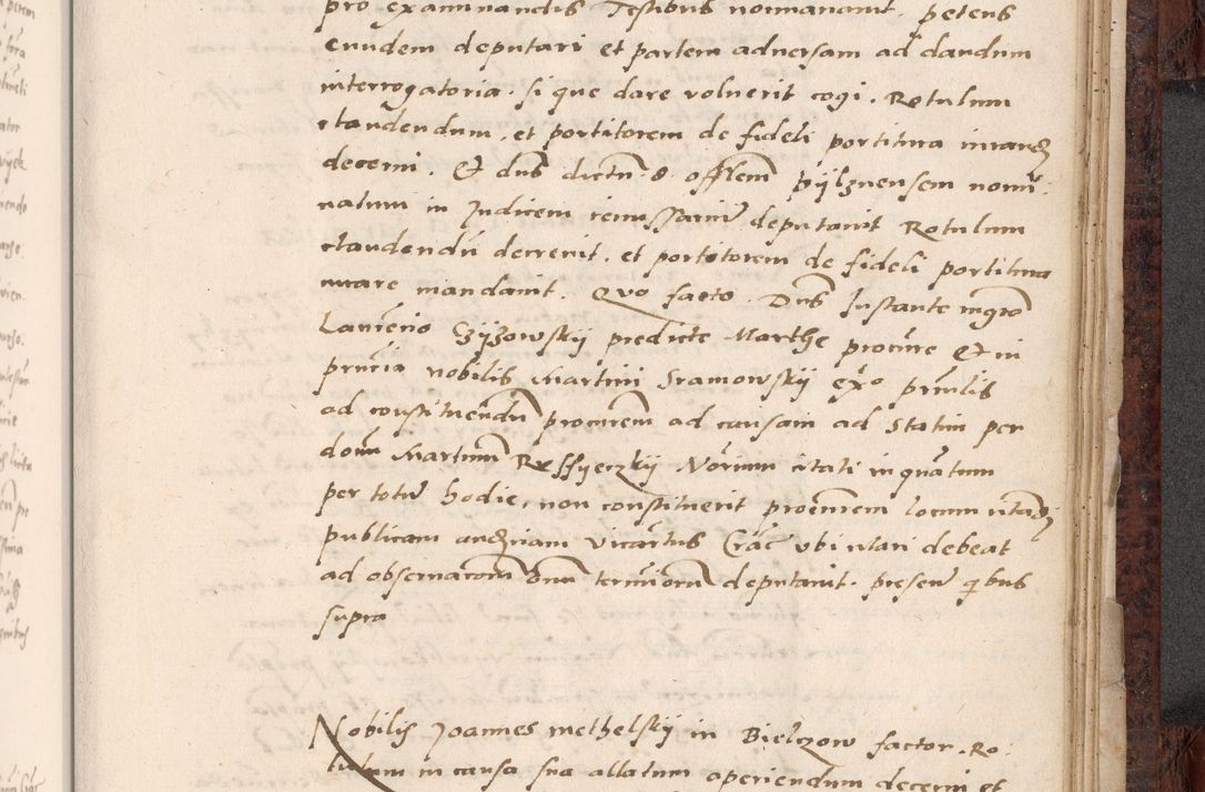 Zdjęcie nr 683 dla obiektu archiwalnego: Acta actorum causar[um sen]tenciarum tam diffinitivarum quam interlocutoriarum et obligacionum coram reverendo domino Benedicto Isdbienski cancellario Gnesnensi, cantore et vicario in spiritualibus generali Craccoviensi ad annum Domini millesimum quingentesimum quadragesimum quartum, cuius indicio est secunda, pontificatus sanctiss[imi] in Christo patris et [domi]ni nostri domini Pauli divina providencia pape tercii feliciter moderni, anno coronancionis eiusdem decimo, continuantur