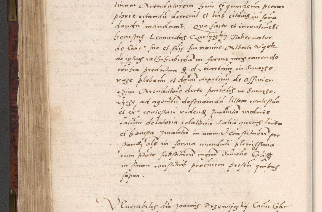 Zdjęcie nr 682 dla obiektu archiwalnego: Acta actorum causar[um sen]tenciarum tam diffinitivarum quam interlocutoriarum et obligacionum coram reverendo domino Benedicto Isdbienski cancellario Gnesnensi, cantore et vicario in spiritualibus generali Craccoviensi ad annum Domini millesimum quingentesimum quadragesimum quartum, cuius indicio est secunda, pontificatus sanctiss[imi] in Christo patris et [domi]ni nostri domini Pauli divina providencia pape tercii feliciter moderni, anno coronancionis eiusdem decimo, continuantur