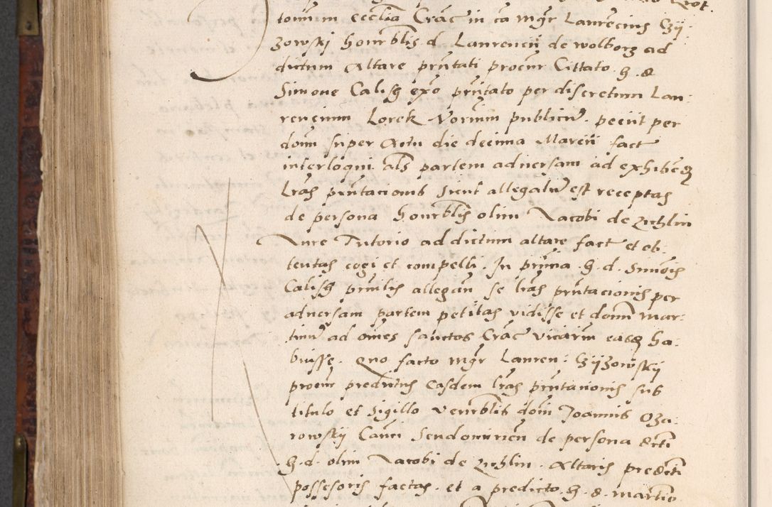 Zdjęcie nr 680 dla obiektu archiwalnego: Acta actorum causar[um sen]tenciarum tam diffinitivarum quam interlocutoriarum et obligacionum coram reverendo domino Benedicto Isdbienski cancellario Gnesnensi, cantore et vicario in spiritualibus generali Craccoviensi ad annum Domini millesimum quingentesimum quadragesimum quartum, cuius indicio est secunda, pontificatus sanctiss[imi] in Christo patris et [domi]ni nostri domini Pauli divina providencia pape tercii feliciter moderni, anno coronancionis eiusdem decimo, continuantur