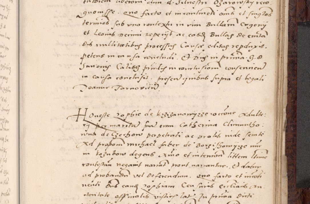 Zdjęcie nr 681 dla obiektu archiwalnego: Acta actorum causar[um sen]tenciarum tam diffinitivarum quam interlocutoriarum et obligacionum coram reverendo domino Benedicto Isdbienski cancellario Gnesnensi, cantore et vicario in spiritualibus generali Craccoviensi ad annum Domini millesimum quingentesimum quadragesimum quartum, cuius indicio est secunda, pontificatus sanctiss[imi] in Christo patris et [domi]ni nostri domini Pauli divina providencia pape tercii feliciter moderni, anno coronancionis eiusdem decimo, continuantur