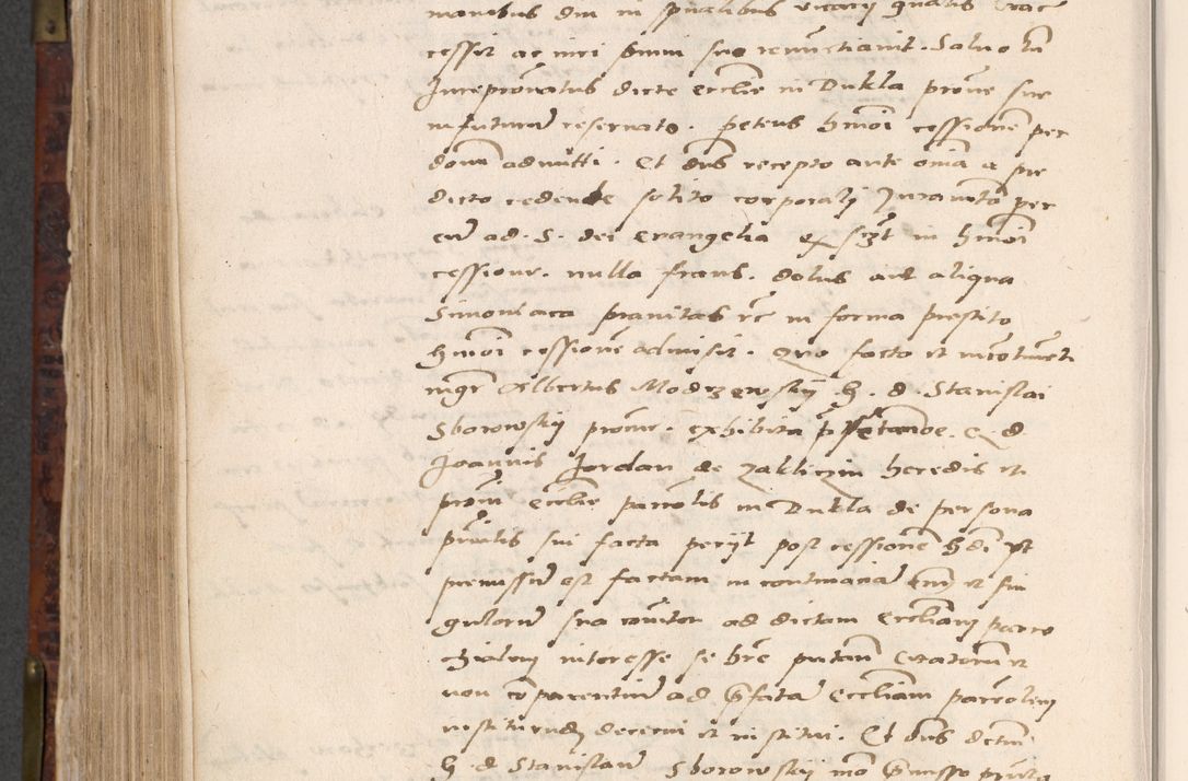 Zdjęcie nr 676 dla obiektu archiwalnego: Acta actorum causar[um sen]tenciarum tam diffinitivarum quam interlocutoriarum et obligacionum coram reverendo domino Benedicto Isdbienski cancellario Gnesnensi, cantore et vicario in spiritualibus generali Craccoviensi ad annum Domini millesimum quingentesimum quadragesimum quartum, cuius indicio est secunda, pontificatus sanctiss[imi] in Christo patris et [domi]ni nostri domini Pauli divina providencia pape tercii feliciter moderni, anno coronancionis eiusdem decimo, continuantur