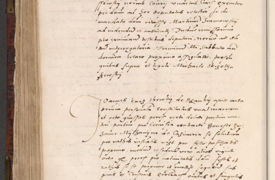 Zdjęcie nr 674 dla obiektu archiwalnego: Acta actorum causar[um sen]tenciarum tam diffinitivarum quam interlocutoriarum et obligacionum coram reverendo domino Benedicto Isdbienski cancellario Gnesnensi, cantore et vicario in spiritualibus generali Craccoviensi ad annum Domini millesimum quingentesimum quadragesimum quartum, cuius indicio est secunda, pontificatus sanctiss[imi] in Christo patris et [domi]ni nostri domini Pauli divina providencia pape tercii feliciter moderni, anno coronancionis eiusdem decimo, continuantur