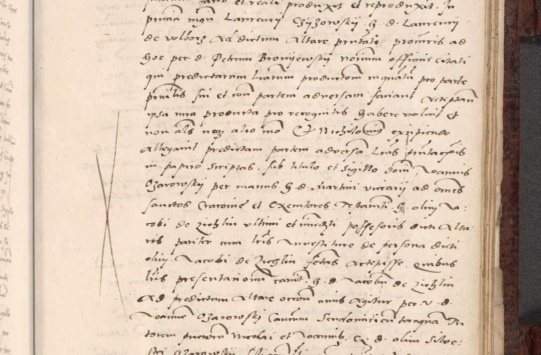 Zdjęcie nr 669 dla obiektu archiwalnego: Acta actorum causar[um sen]tenciarum tam diffinitivarum quam interlocutoriarum et obligacionum coram reverendo domino Benedicto Isdbienski cancellario Gnesnensi, cantore et vicario in spiritualibus generali Craccoviensi ad annum Domini millesimum quingentesimum quadragesimum quartum, cuius indicio est secunda, pontificatus sanctiss[imi] in Christo patris et [domi]ni nostri domini Pauli divina providencia pape tercii feliciter moderni, anno coronancionis eiusdem decimo, continuantur