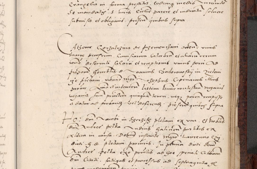 Zdjęcie nr 667 dla obiektu archiwalnego: Acta actorum causar[um sen]tenciarum tam diffinitivarum quam interlocutoriarum et obligacionum coram reverendo domino Benedicto Isdbienski cancellario Gnesnensi, cantore et vicario in spiritualibus generali Craccoviensi ad annum Domini millesimum quingentesimum quadragesimum quartum, cuius indicio est secunda, pontificatus sanctiss[imi] in Christo patris et [domi]ni nostri domini Pauli divina providencia pape tercii feliciter moderni, anno coronancionis eiusdem decimo, continuantur