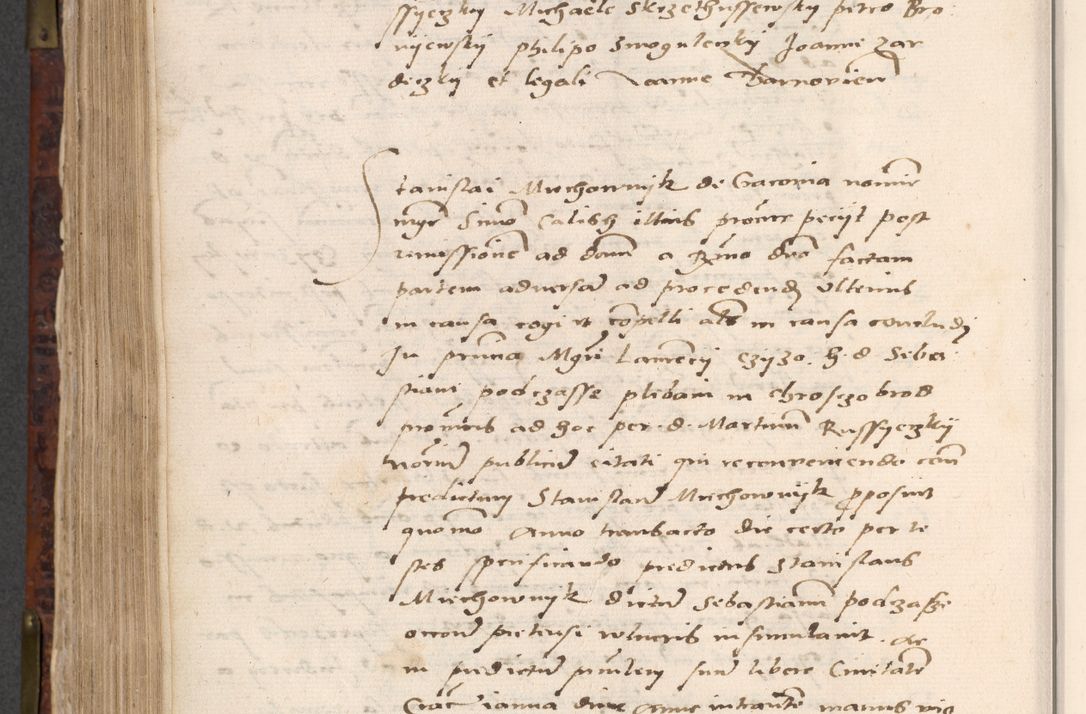 Zdjęcie nr 672 dla obiektu archiwalnego: Acta actorum causar[um sen]tenciarum tam diffinitivarum quam interlocutoriarum et obligacionum coram reverendo domino Benedicto Isdbienski cancellario Gnesnensi, cantore et vicario in spiritualibus generali Craccoviensi ad annum Domini millesimum quingentesimum quadragesimum quartum, cuius indicio est secunda, pontificatus sanctiss[imi] in Christo patris et [domi]ni nostri domini Pauli divina providencia pape tercii feliciter moderni, anno coronancionis eiusdem decimo, continuantur