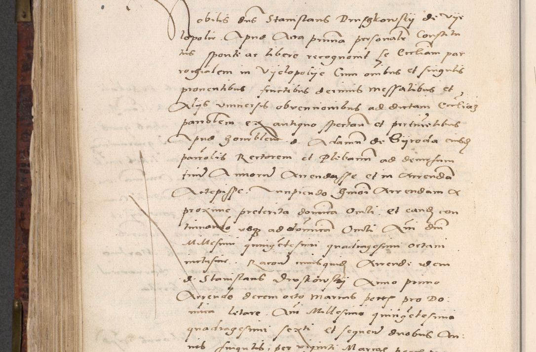 Zdjęcie nr 664 dla obiektu archiwalnego: Acta actorum causar[um sen]tenciarum tam diffinitivarum quam interlocutoriarum et obligacionum coram reverendo domino Benedicto Isdbienski cancellario Gnesnensi, cantore et vicario in spiritualibus generali Craccoviensi ad annum Domini millesimum quingentesimum quadragesimum quartum, cuius indicio est secunda, pontificatus sanctiss[imi] in Christo patris et [domi]ni nostri domini Pauli divina providencia pape tercii feliciter moderni, anno coronancionis eiusdem decimo, continuantur