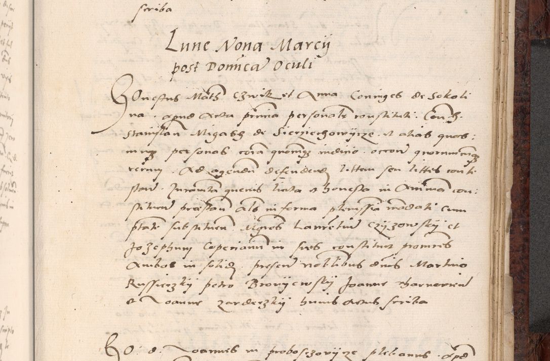 Zdjęcie nr 663 dla obiektu archiwalnego: Acta actorum causar[um sen]tenciarum tam diffinitivarum quam interlocutoriarum et obligacionum coram reverendo domino Benedicto Isdbienski cancellario Gnesnensi, cantore et vicario in spiritualibus generali Craccoviensi ad annum Domini millesimum quingentesimum quadragesimum quartum, cuius indicio est secunda, pontificatus sanctiss[imi] in Christo patris et [domi]ni nostri domini Pauli divina providencia pape tercii feliciter moderni, anno coronancionis eiusdem decimo, continuantur