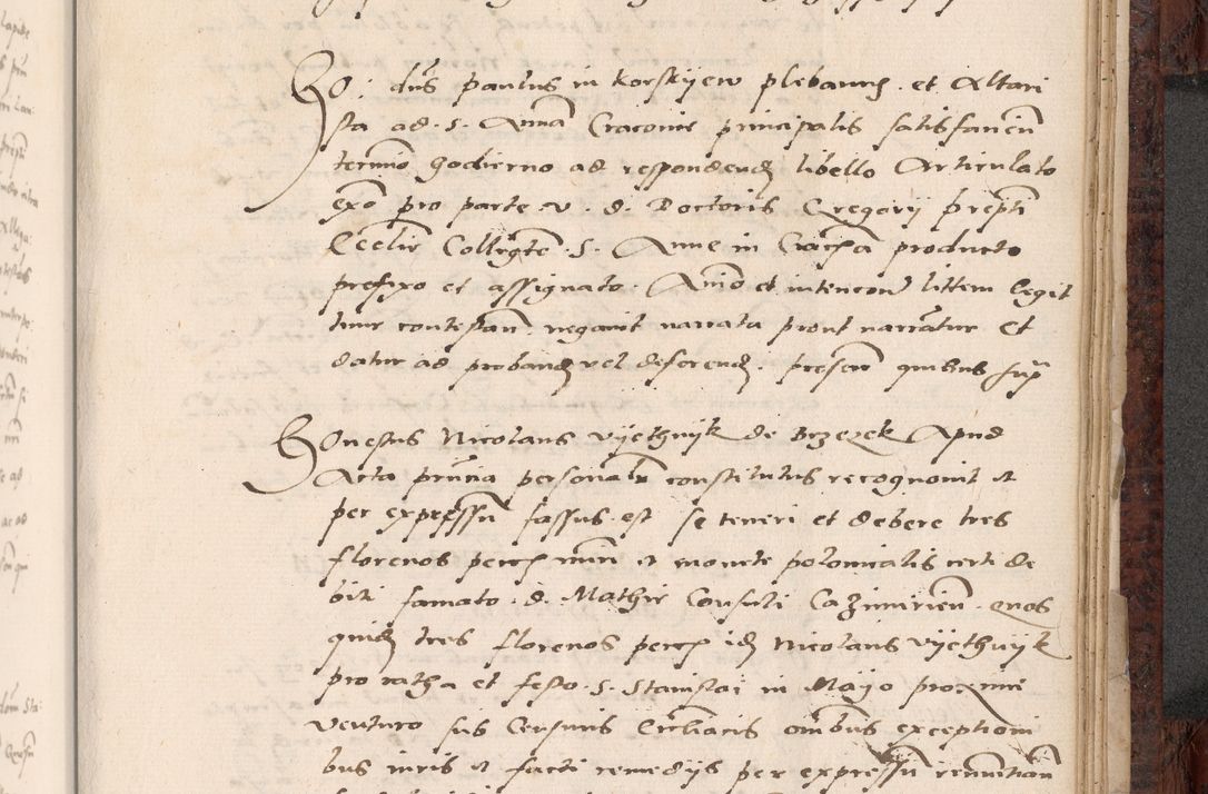 Zdjęcie nr 661 dla obiektu archiwalnego: Acta actorum causar[um sen]tenciarum tam diffinitivarum quam interlocutoriarum et obligacionum coram reverendo domino Benedicto Isdbienski cancellario Gnesnensi, cantore et vicario in spiritualibus generali Craccoviensi ad annum Domini millesimum quingentesimum quadragesimum quartum, cuius indicio est secunda, pontificatus sanctiss[imi] in Christo patris et [domi]ni nostri domini Pauli divina providencia pape tercii feliciter moderni, anno coronancionis eiusdem decimo, continuantur