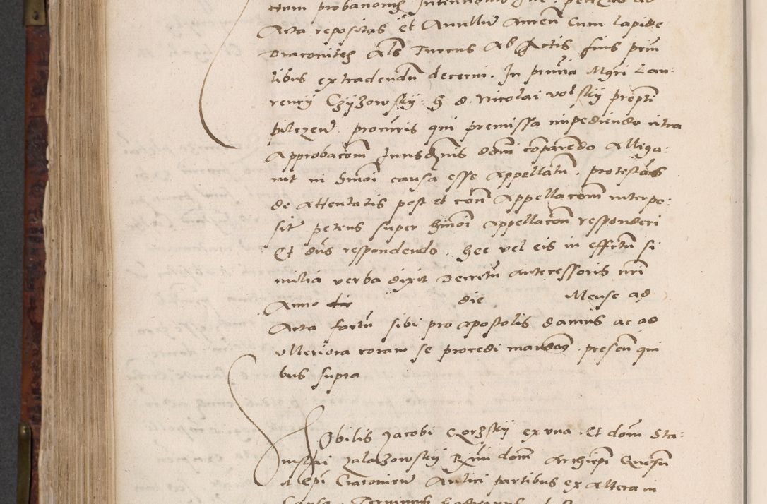 Zdjęcie nr 660 dla obiektu archiwalnego: Acta actorum causar[um sen]tenciarum tam diffinitivarum quam interlocutoriarum et obligacionum coram reverendo domino Benedicto Isdbienski cancellario Gnesnensi, cantore et vicario in spiritualibus generali Craccoviensi ad annum Domini millesimum quingentesimum quadragesimum quartum, cuius indicio est secunda, pontificatus sanctiss[imi] in Christo patris et [domi]ni nostri domini Pauli divina providencia pape tercii feliciter moderni, anno coronancionis eiusdem decimo, continuantur