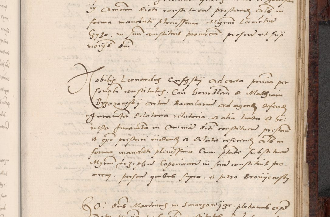 Zdjęcie nr 657 dla obiektu archiwalnego: Acta actorum causar[um sen]tenciarum tam diffinitivarum quam interlocutoriarum et obligacionum coram reverendo domino Benedicto Isdbienski cancellario Gnesnensi, cantore et vicario in spiritualibus generali Craccoviensi ad annum Domini millesimum quingentesimum quadragesimum quartum, cuius indicio est secunda, pontificatus sanctiss[imi] in Christo patris et [domi]ni nostri domini Pauli divina providencia pape tercii feliciter moderni, anno coronancionis eiusdem decimo, continuantur