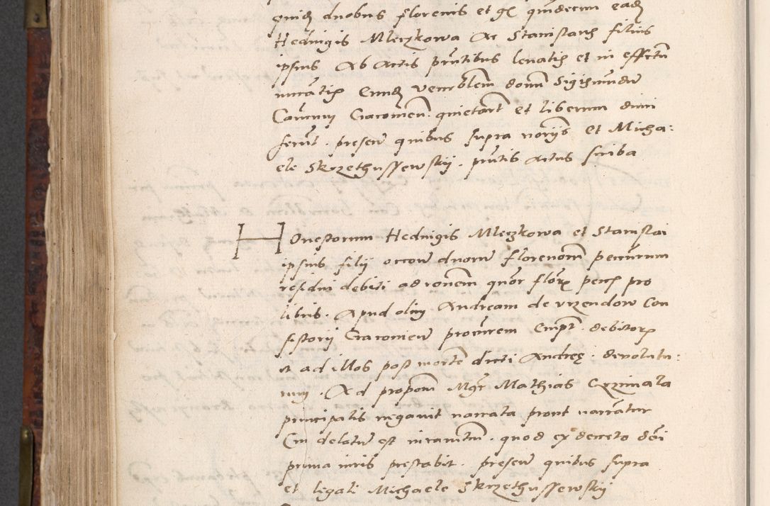Zdjęcie nr 658 dla obiektu archiwalnego: Acta actorum causar[um sen]tenciarum tam diffinitivarum quam interlocutoriarum et obligacionum coram reverendo domino Benedicto Isdbienski cancellario Gnesnensi, cantore et vicario in spiritualibus generali Craccoviensi ad annum Domini millesimum quingentesimum quadragesimum quartum, cuius indicio est secunda, pontificatus sanctiss[imi] in Christo patris et [domi]ni nostri domini Pauli divina providencia pape tercii feliciter moderni, anno coronancionis eiusdem decimo, continuantur