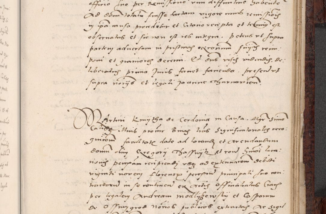 Zdjęcie nr 655 dla obiektu archiwalnego: Acta actorum causar[um sen]tenciarum tam diffinitivarum quam interlocutoriarum et obligacionum coram reverendo domino Benedicto Isdbienski cancellario Gnesnensi, cantore et vicario in spiritualibus generali Craccoviensi ad annum Domini millesimum quingentesimum quadragesimum quartum, cuius indicio est secunda, pontificatus sanctiss[imi] in Christo patris et [domi]ni nostri domini Pauli divina providencia pape tercii feliciter moderni, anno coronancionis eiusdem decimo, continuantur